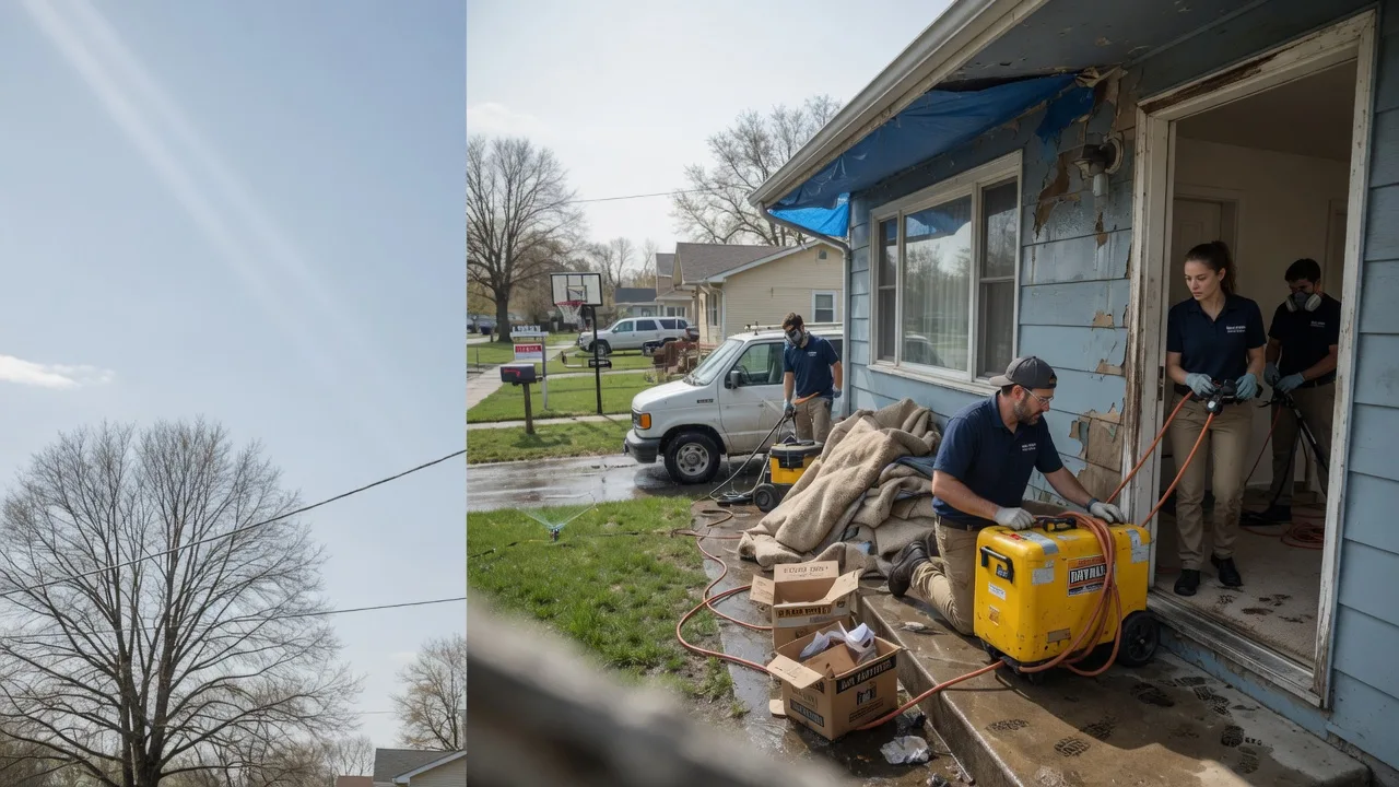 Basement Flood Cleanup in Webberville, MI near me